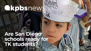 Transitional kindergarten came to San Diego, are schools ready for young kids?