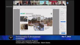 March 7, 2022 - T&E Committee Worksession