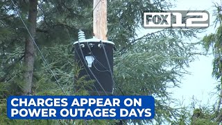 PGE customers surprised by charges appearing on days of power outages, rate hikes