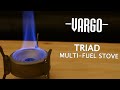 3種類の燃料が使えるアルコールストーブ【ヴァーゴ トライアド】VARGO TRIAD MULTI-FUEL STOVEの開封と燃焼実験 Vol.1