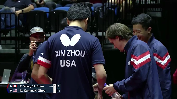Outstanding Doubles Point from the 2019 ITTF North American Olympic Trial