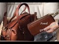 Fossil | Emma Satchel Bag | Emma RFID Smartphone Wristlet | Unboxing | #34