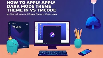 💻🌑 How to Enable Dark Mode Theme in Visual Studio Code#LogicLayer #coding #webdevelopment