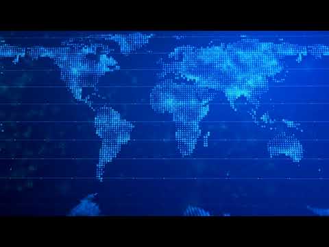 Digital World Map Background