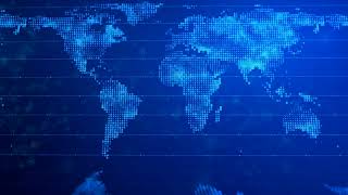 Digital World Map Background Profile