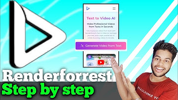 Renderforrest kaise use kare || renderforrest ai tutorial in hindi || renderforrest ai