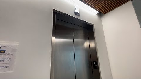 Amazing ThyssenKrupp AGILE Elevators- Way West Building- UCB- Berkeley, CA