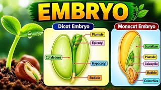 Embryo Development in Plants l #monocotembryo #dicotembryo #embryodelopment #neetbiology #embryogeny