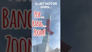 Estes Red Nova has amazing launch with a Q-jet C18-6 motor #estes #estesrocket