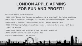 1st April 2021 - For fun and profit! - Remote Meetup
