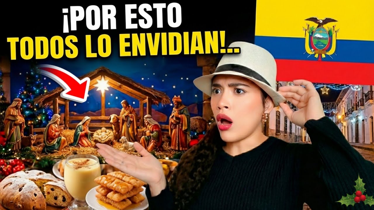 🤯¿Por qué TODOS envidian la Navidad en ECUADOR?🇪🇨La razón te va a sorprender.😲✋🏻