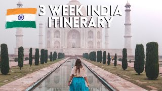 Our AWESOME 3 week India itinerary | INDIA TRAVEL | BACKPACKING INDIA