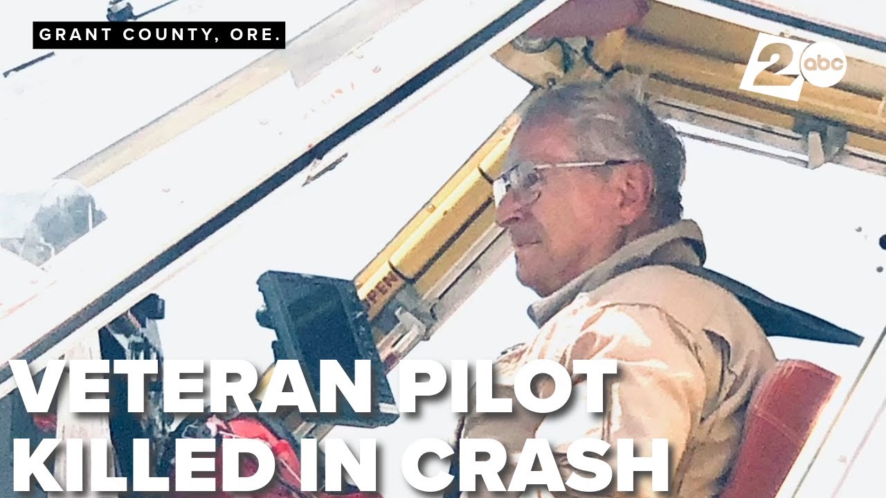 Officials say the pilot was flying a single-engine air tanker near the Falls Fire when it went down