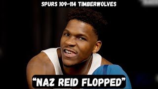 Anthony Edwards calls Wemby’s ejection SOFT after scoring 36 points - Post Game Interview vs Spurs screenshot 1
