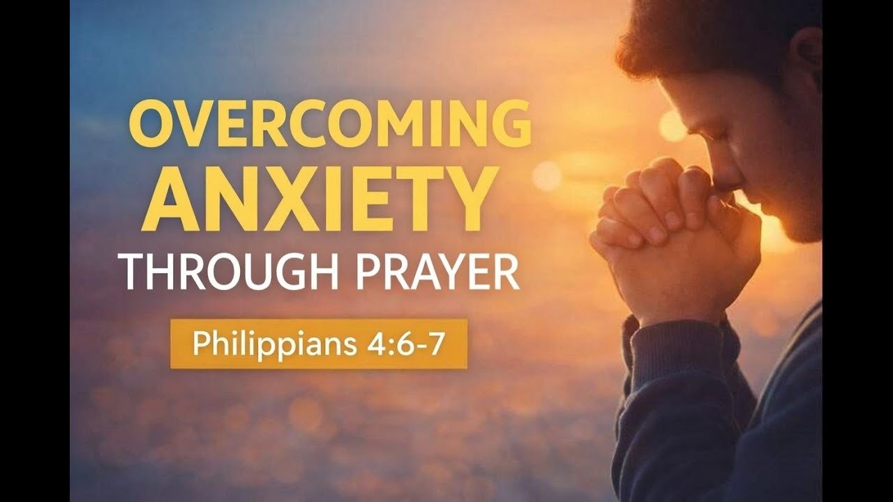 Overcoming Anxiety Through Prayer | Philippians 4:6–7 Devotional