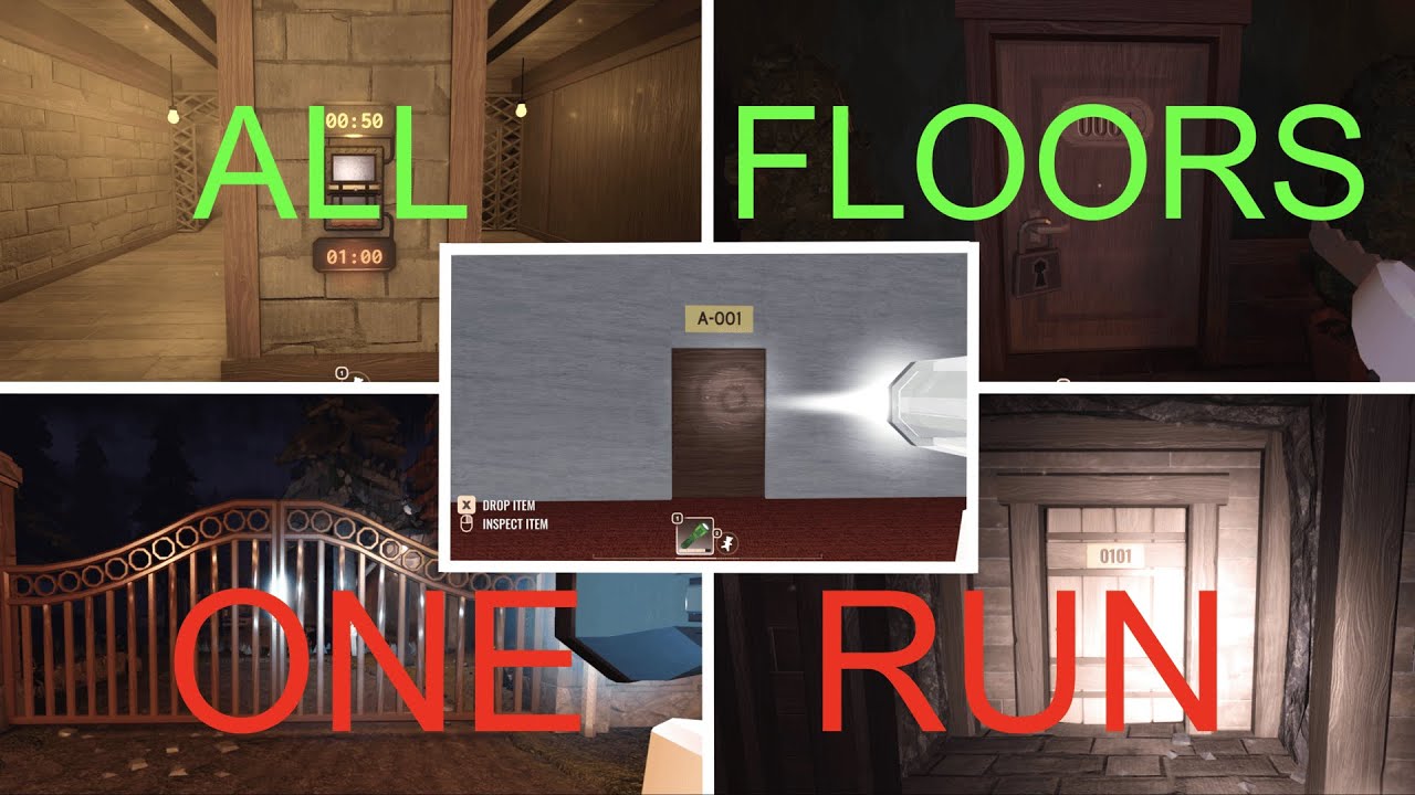 I Beat Roblox Doors ALL FLOORS In One Run (Raw Unedited Footage)