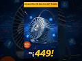 ₹449 ka Mini USB Desk Fan ❄️ | Ambrane Desk Fan Review | Summer Gadget 🔥
