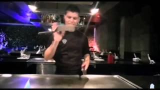 Teppanyaki / hibachi freestyle : HardRock chef URM