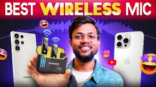 BEST WIRELESS MIC FOR YOUTUBE VIDEOS | ANDROID & IPHONE📱