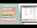COUNT vs COUNTA in Google Sheets (Beginner Formula Tutorial)