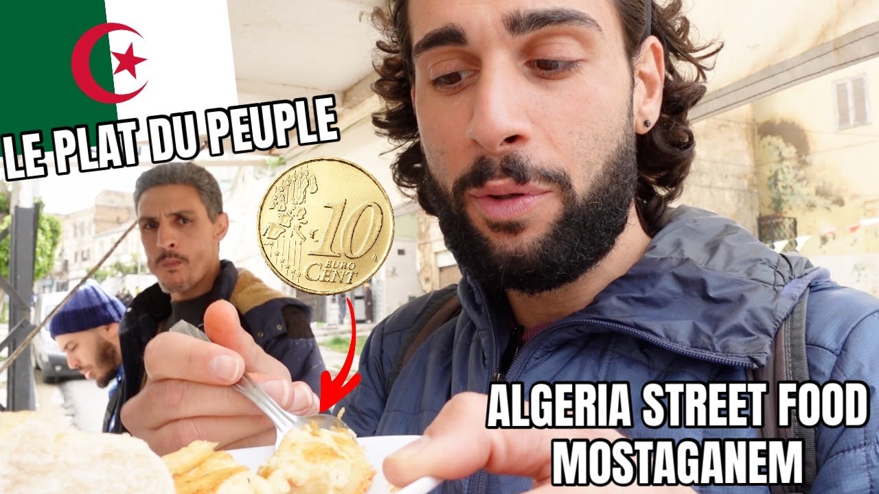 JE TESTE LE PLAT LE MOINS CHER D’ALGÉRIE A MOSTAGANEM !! 🇩🇿0,10 € 😱😱