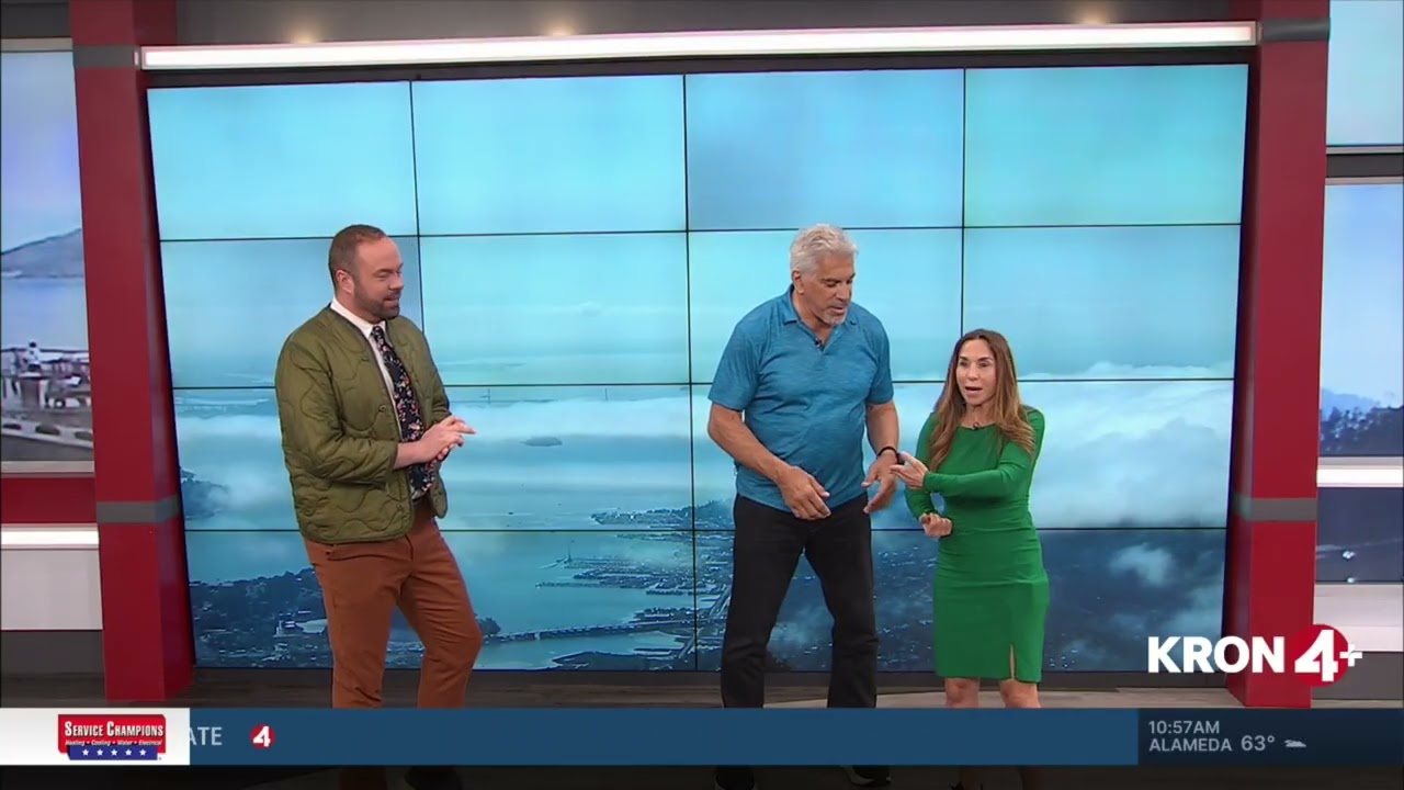 Flexing with Lou Ferrigno