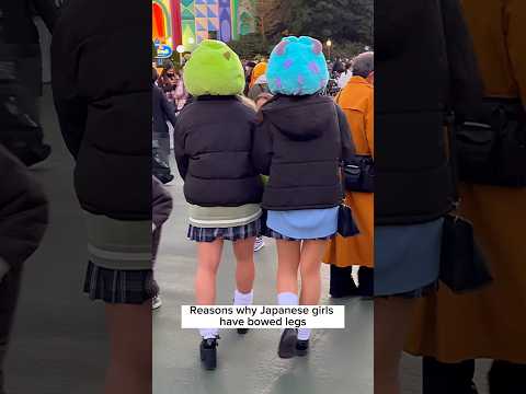 Reasons why Japanese girls have bowed legs