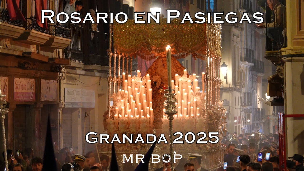 [4K] ROSARIO EN PASIEGAS | GRANADA 2025