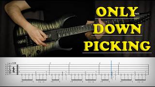 10 Down Picking Guitar Riffs