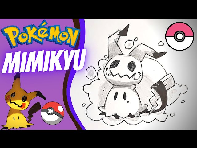 Tutorial de Desenho Mimikyu