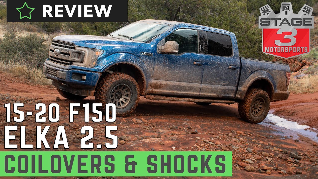 20152020 F150 4WD Elka Complete 23" Lift 2.5 Suspension Review