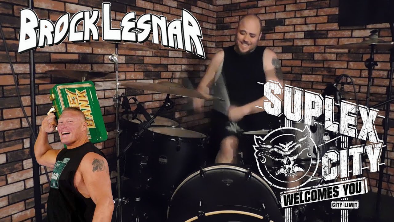 Brock Lesnar theme drum cover