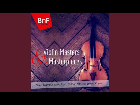 Violin Sonata in A Major, FWV 8: III. Recitativo-fantasia. Ben moderato