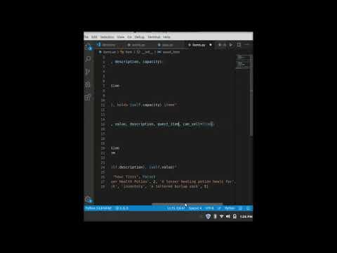 Python Text-Based Game