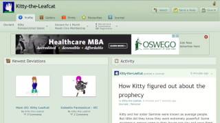 Deviantart Rant Kitty-The-Leafcat