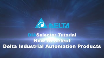 DIASelector Tutorial(1) - How to Select the Delta Industrial Automation Products