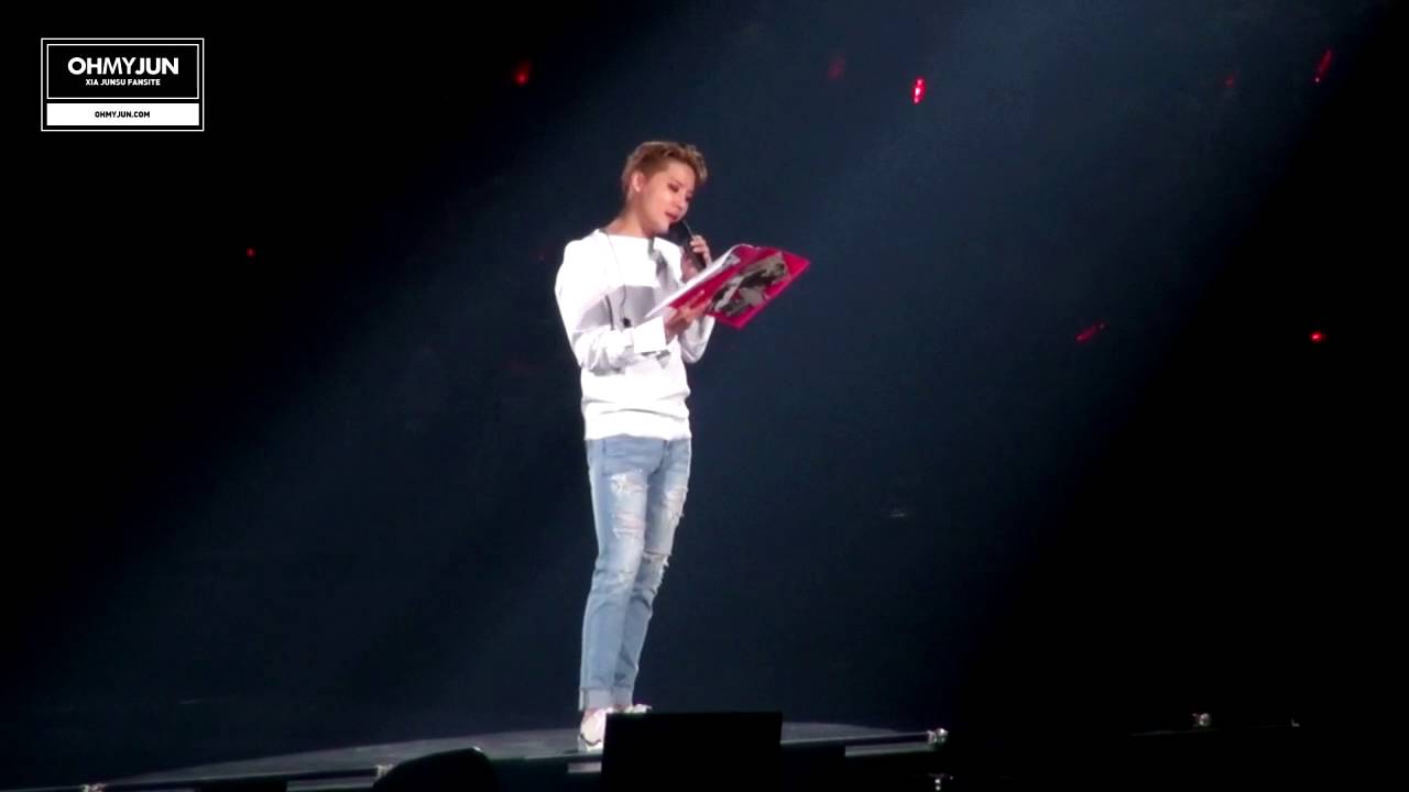 160706 XIA XIGNATURE CONCERT in YOKOHAMA - 준수 ジュンス 지니타임 두번째, J-POP 메들리