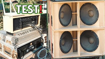 Our new passive radiator sub that can easily go beyond 20hz to give you an extreme movie experience.