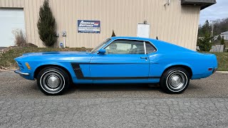 1970 Ford Mustang Q Code 428 Super Cobra Jet Grabber Blue by American Mustangs 1,530 views 2 months ago 6 minutes, 27 seconds