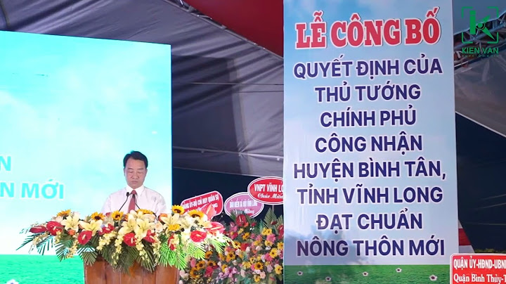 Trung tâm hành chính huyện bình tân vĩnh long năm 2024