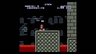 Super Mario World - SMB1 Style Hack - Lemmy's Castle