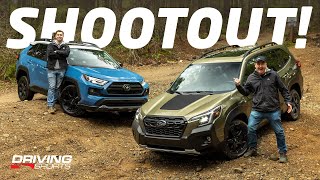 Subaru Forester Wilderness vs Toyota RAV4 TRD OffRoad Shootout!