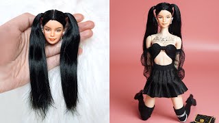 Bella Poarch 🥰 Stunning Makeover Transformation of Barbie 🥰 DIY Barbie Hacks