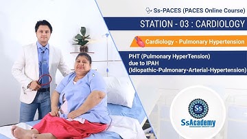 PACES 2023 New Format | PHT(Pulmonary Hypertension)due to Idiopathic-Pulmonary-Arterial-Hypertension