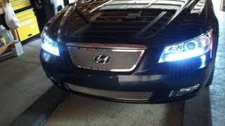 LED Daytime Running Lights for a 2006 Hyundai Sonata