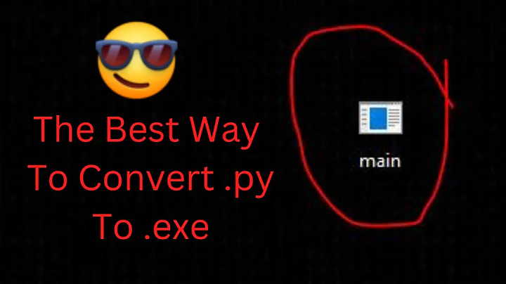 the best way to convert python file to exe using Nuitka