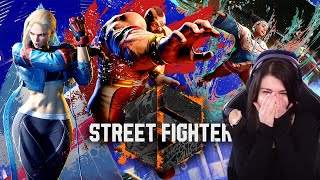 Street Fighter 6 - Zangief, Lily, and CAMMY Reveal Reaction