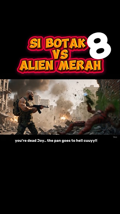 si botak vs alien merah 8, Joy panci #shorts