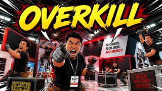 Chinese Booth Builders Shout 'OVERKILL!' at Our Insane Trade Show Stand