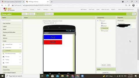 How to make an app that makes phone calls  MIT APP INVENTOR
